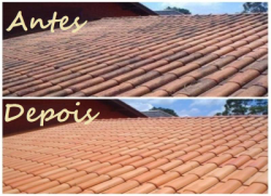 Lavagem, impermeabilização e pintura de telhados em Curitiba (Pinhais)