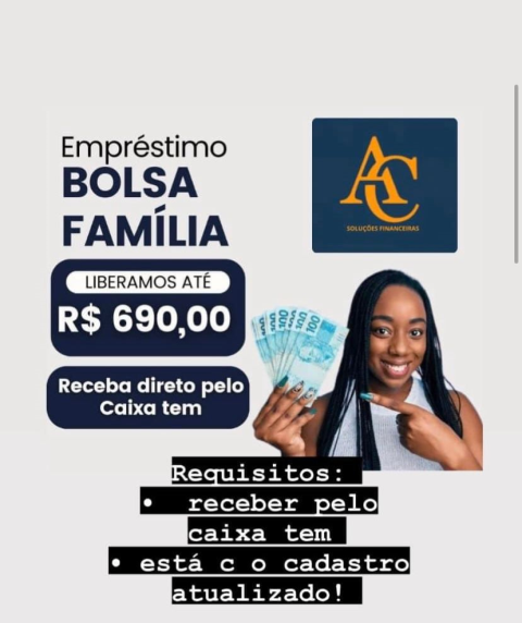 Empréstimo bolsa família e antecipação de saque aniversário FGTS